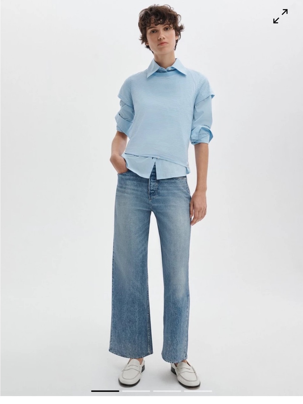 NWT - rag & bone Miramar Andi Ankle Wide-Leg Pant